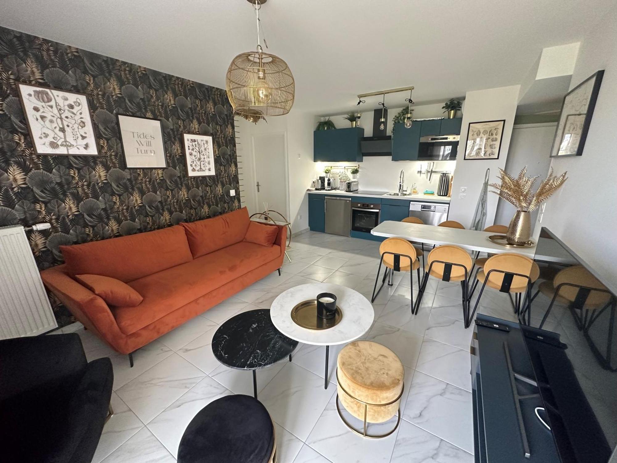Apartamento Superbe Appart Au Pied De Disney Serris Exterior foto